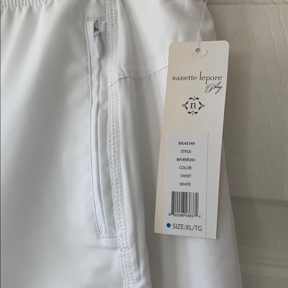 Nanette Lepore Play white sports skort - Picture 3 of 8